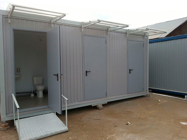 Сетевой туалетный модуль ЭКОС-39С (фото 2) в Домодедово